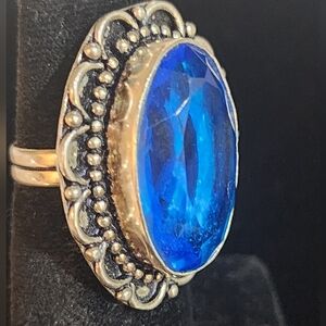 Blue Topaz Ring